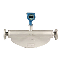 Compact Coriolis Mass Flow Meter with Super Bend Sensor